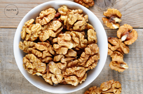 Fresh and premium walnuts from Inayva – healthy, crunchy, and full of nutrients.