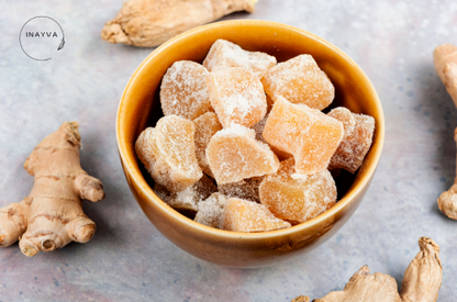 Dried ginger Candied